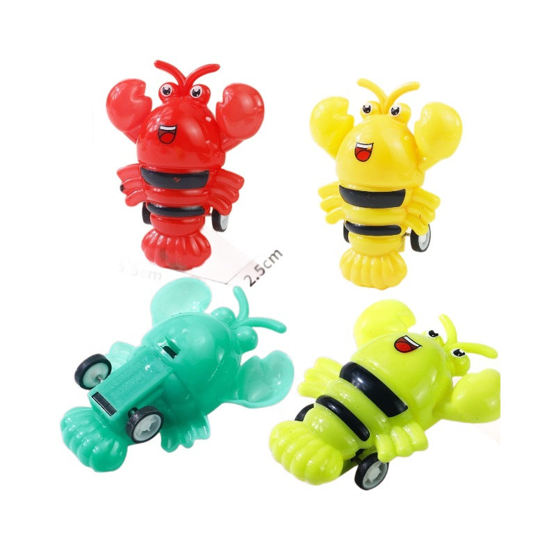 Cartoon Crayfish Inertia Pull-Back Car Children's Toy Mini Animal Pull-Back Sliding Car Creative Toy Car for Toddlers - image 5