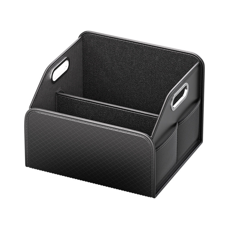 Car trunk storage box, vehicle-mounted storage box, foldable storage solution for the car's trunk, high-end - image 5
