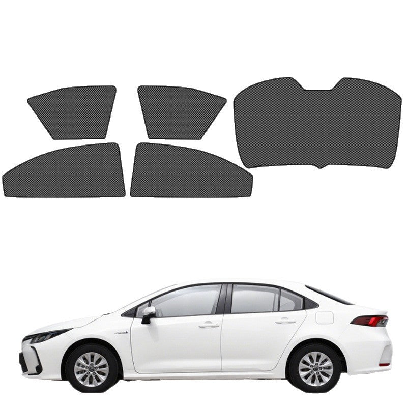 Car Sunshade Curtain 2026 New Model Magnetic Mosquito-Repellent Window Curtain for Tesla 3/Y Frameless Mesh Curtain - image 5