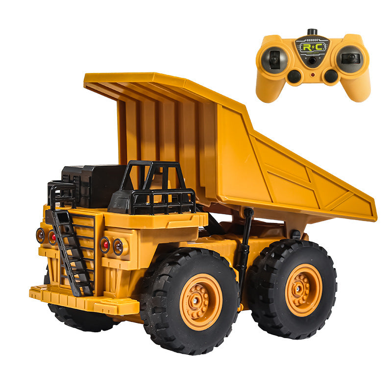Cross-Border Remote Control Engineering Vehicle Electric Dump Truck Large Dump Truck 2.4g Simulation Heavy-Duty Truck Children's Toy - image 5