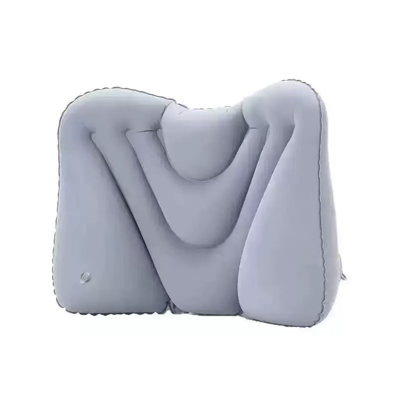 Inflatable Lumbar Pillow, Foldable, Portable Lumbar Support Cushion for Long-Distance Flights, High-Speed Trains, and Car Travel - image 5