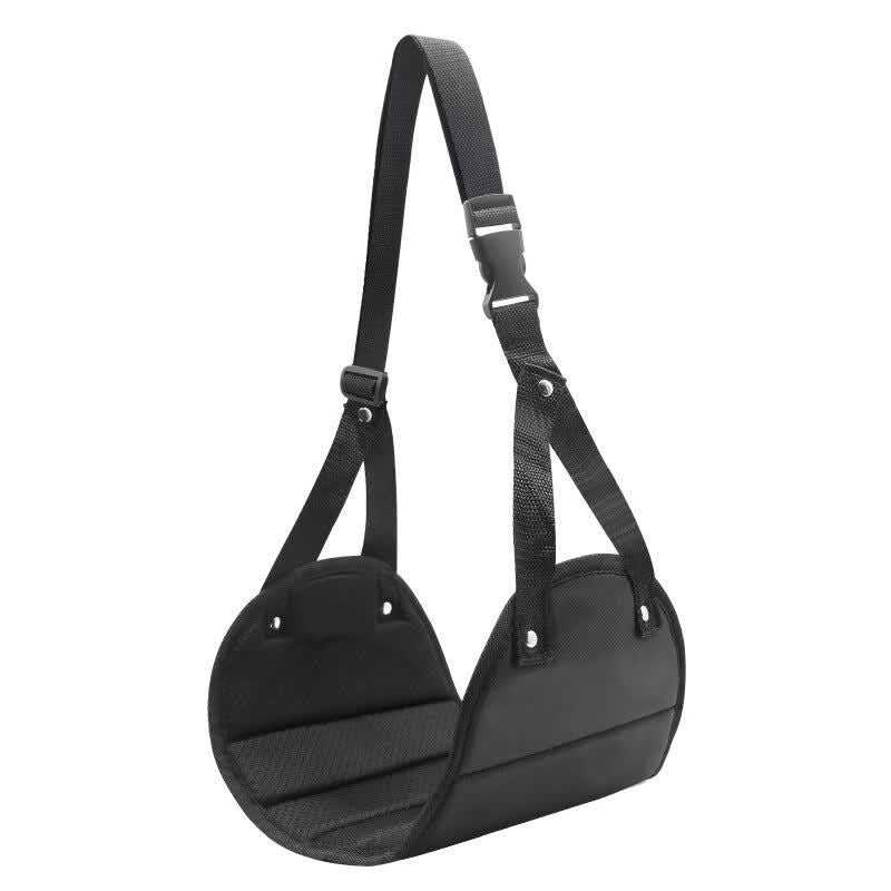 Portable Hanging Footrest Hammock for Travel, Car, Office Desk, and Airplane Use - image 5