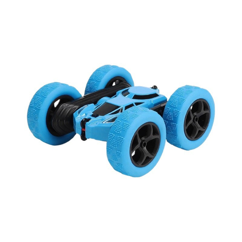 Cross-Border Double-Sided Flip Stunt Car, 360-Degree Rotating Roll-Over Car, Cool Lighting, Children's Remote Control Car Toy Wholesale - image 5