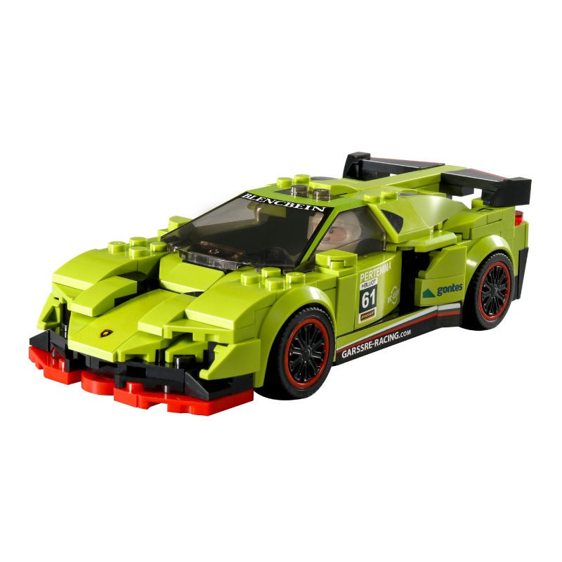 Senbao Building Blocks Famous Cars Collection World Racing Car Model Compatible with Assembly Building Blocks Children's Educational Toys - image 4