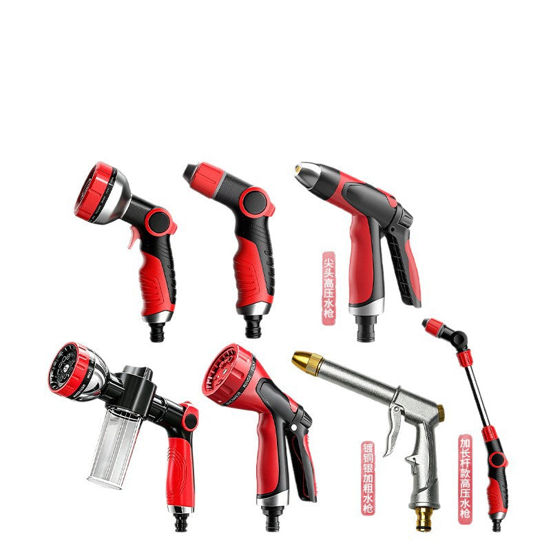 High-pressure car wash water gun, multifunctional household garden watering spray gun, all-metal connector car wash gun, manufacturer wholesale - image 5