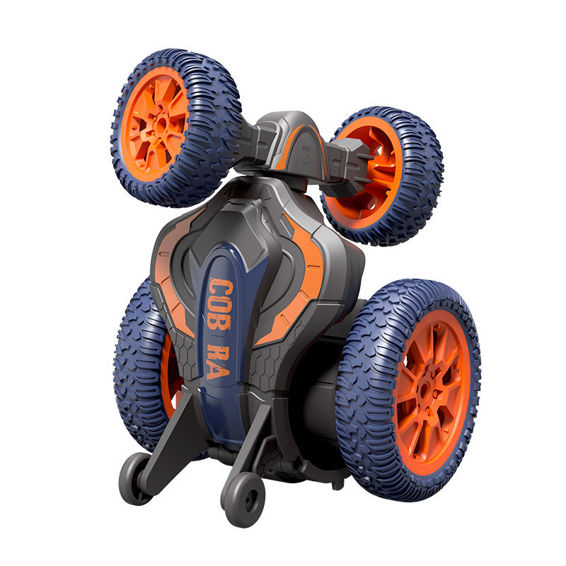 Remote control off-road vehicle, dump truck, double-sided stunt car, light-up, transforming, drifting, remote control car, climbing toy for children - image 5