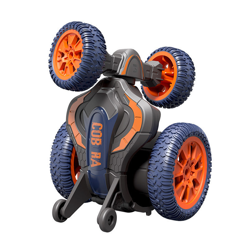 Cross-border remote control stunt car 2.4G remote control car 360-degree flip car transforming rotating light-up rechargeable toy car RC - image 5