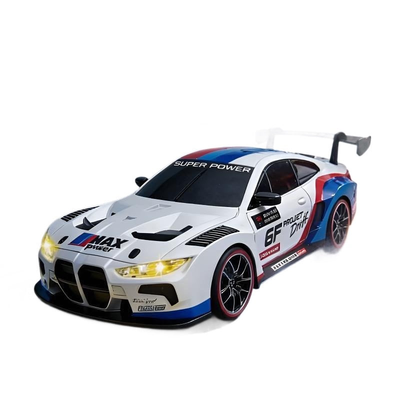 Full-Scale Bmw M4 Gt3 High-Speed Remote Control Car Four-Wheel Drive Drift Children's 911 Model Toy Car for Boys - image 5