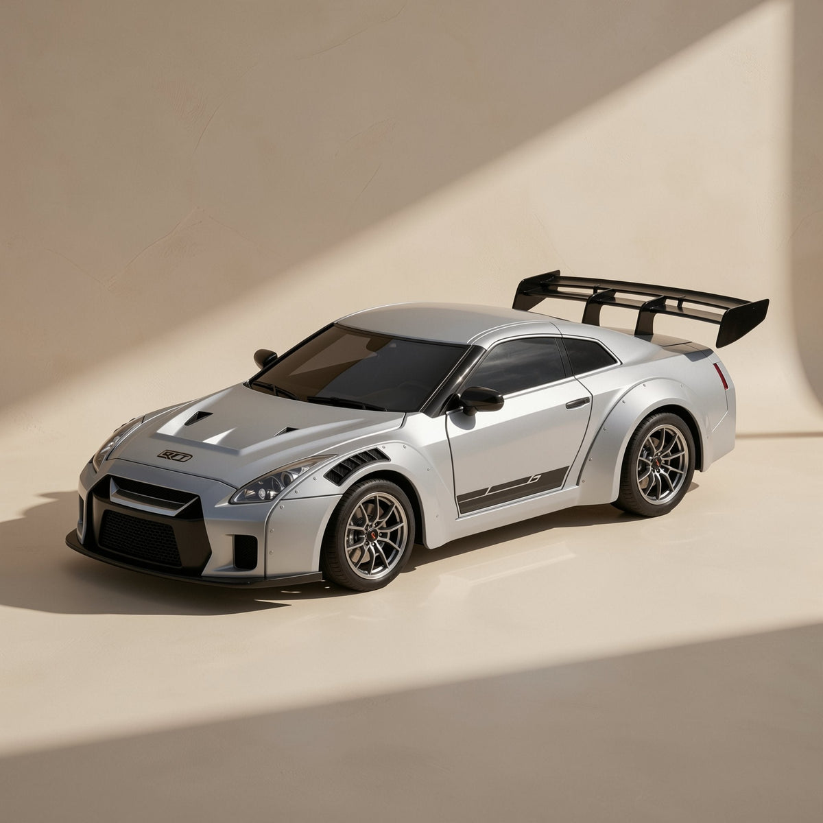 1:24-scale plastic 4WD RC drift car with 2.4G handheld remote control - view 5