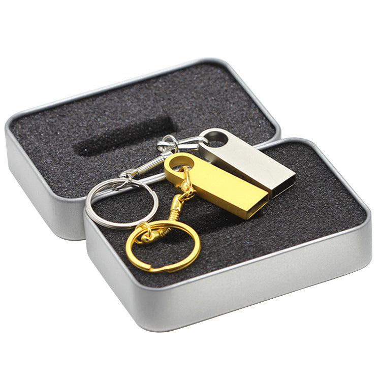 U disk lettering 32G Wholesale 16G metal USB creative gifts usb3.0 high-speed car 128G 64G U disk - image 5