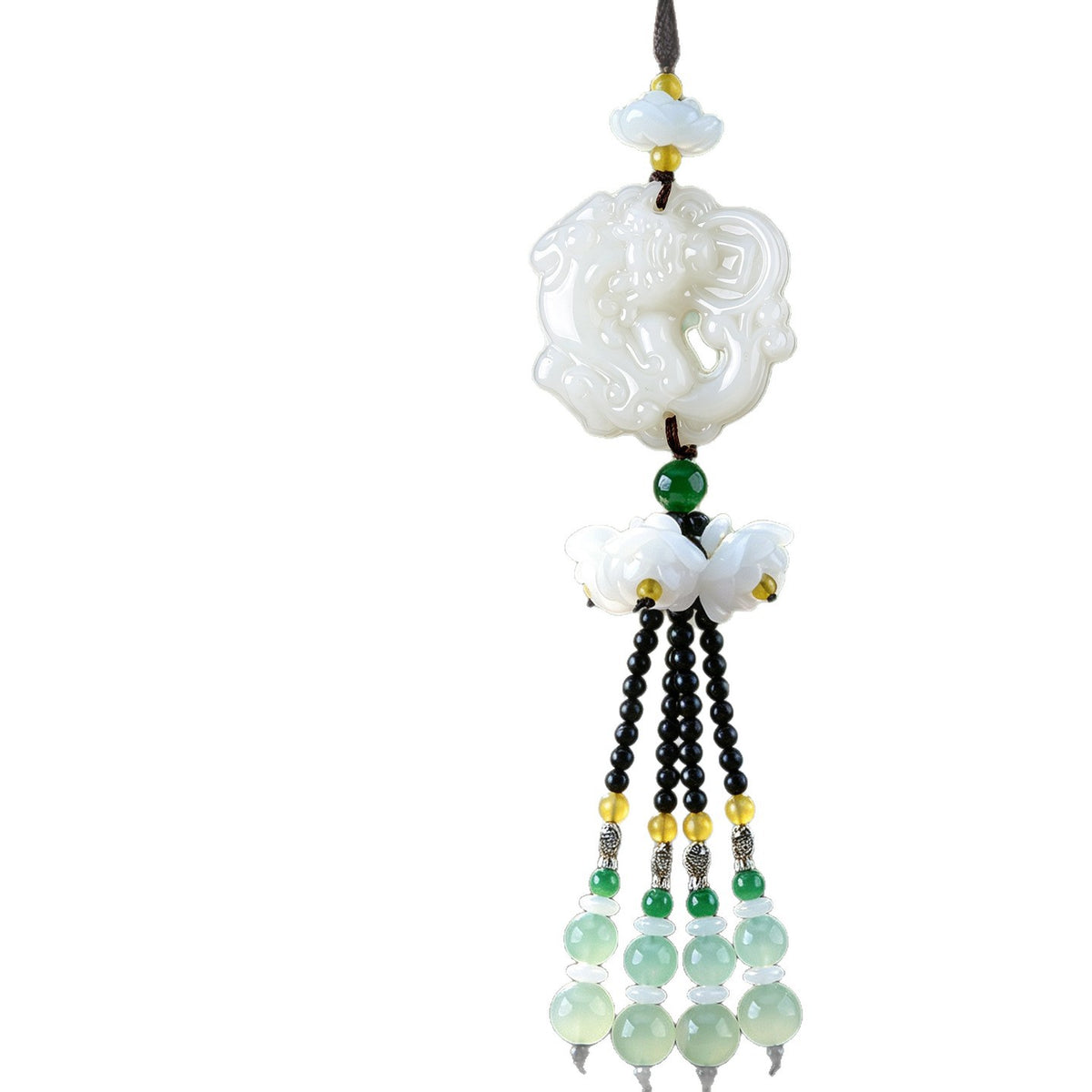Car pendant Crystal gourd brave car hanging creative Lotus car pendant jewelry car accessories car accessories car accessories wholesale - image 5