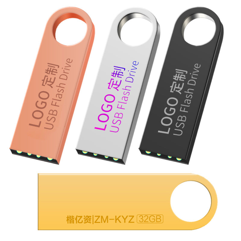 U Disk Engraving 32Gb Factory Wholesale 16g3.0 Creative Metal USB Flash Drive Gift Car High Speed 128g USB Flash Drive 64g - image 5