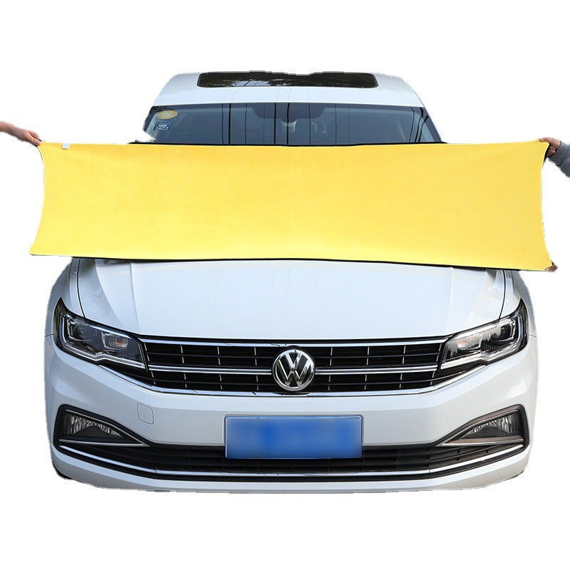Special car wash towel large coral fleece double color lint 60*160 thick strong water absorption - image 5