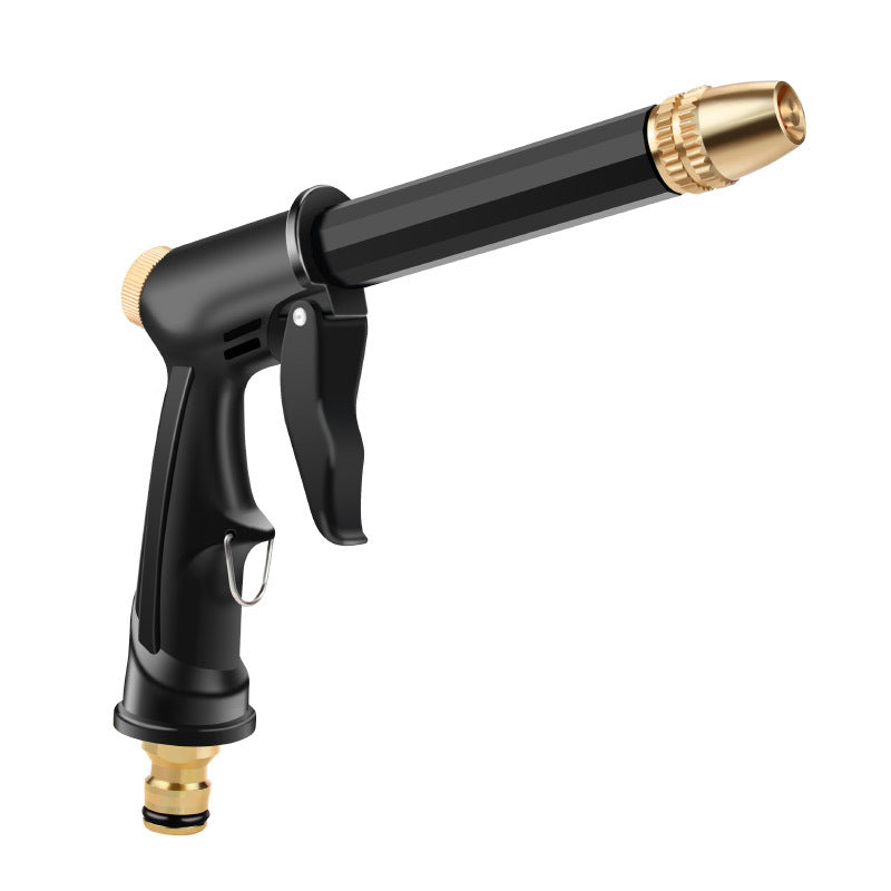 Lexia Source Factory's New Copper-Plated Nozzle with Thickened Rod, High-Pressure Household Garden Watering, Multi-Functional Car Washing Water Gun - image 5