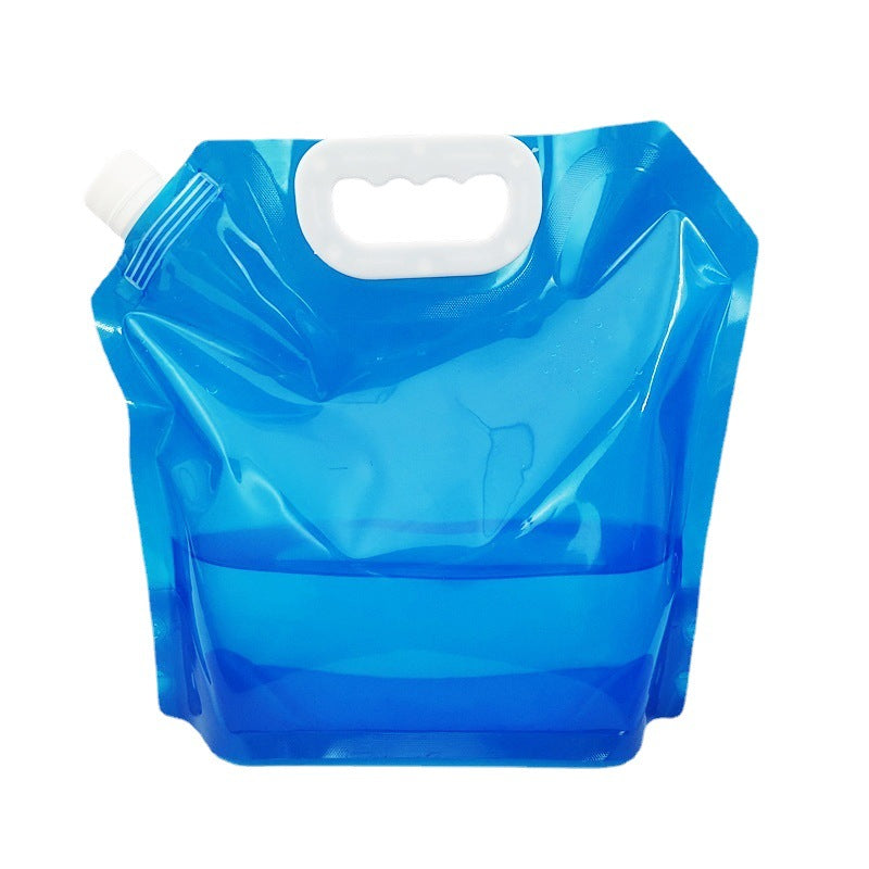Cross-Border Outdoor Water Bag, Foldable Water Bag, Car-Mounted Camping Water Storage Bag, Thickened Large-Capacity Portable Food-Grade Spout Bag - image 5