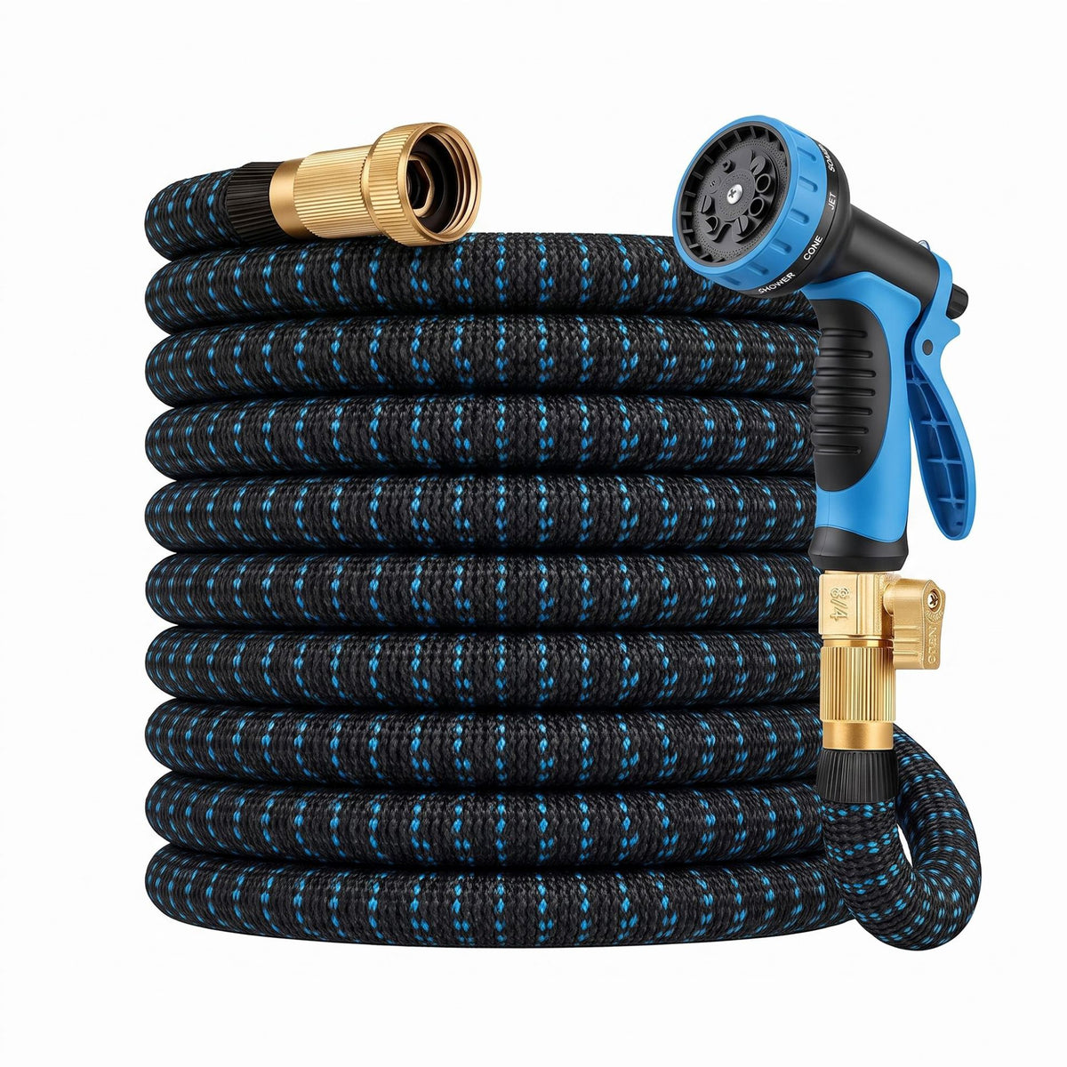Cross-Border Garden Magic Telescopic Water Pipe Set High-Pressure Car Wash Water Gun Watering Flowers Gardening Water Pipe Garden Hose - image 5