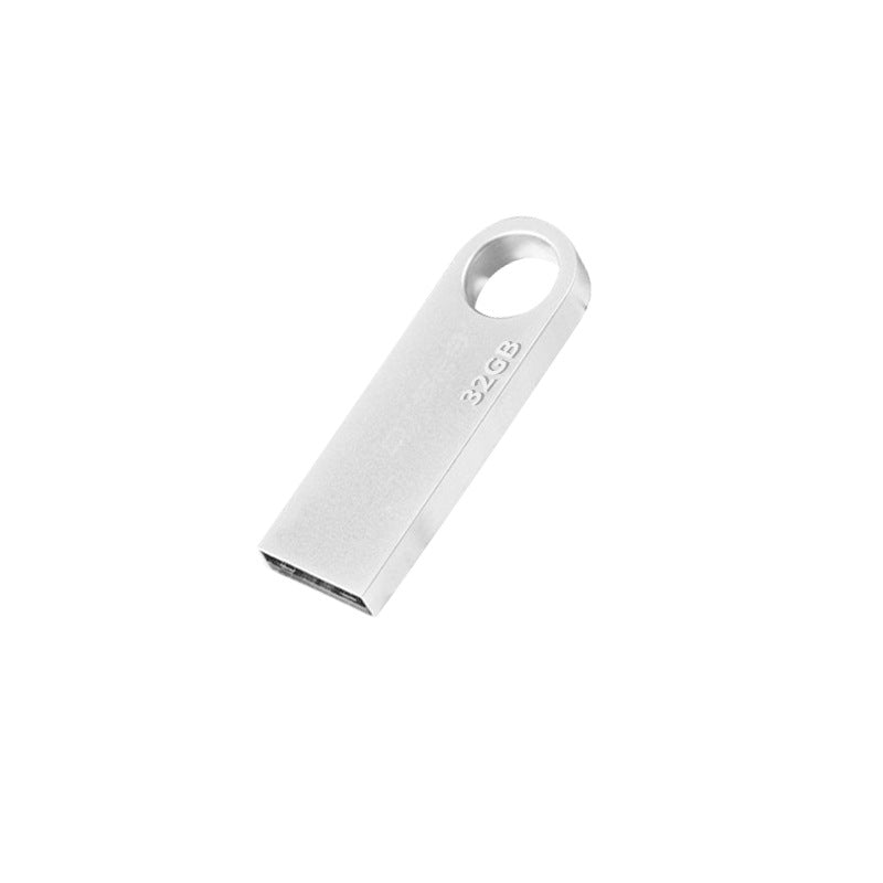 Mp3 high-speed U disk 32g memory mobile phone computer dual-purpose U USB metal genuine goods waterproof 32G student car storage - image 5