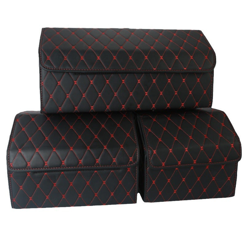 Car Storage Box Trunk Storage Box Multifunctional Storage Box Car Organizer Car Rear Storage Box - image 5