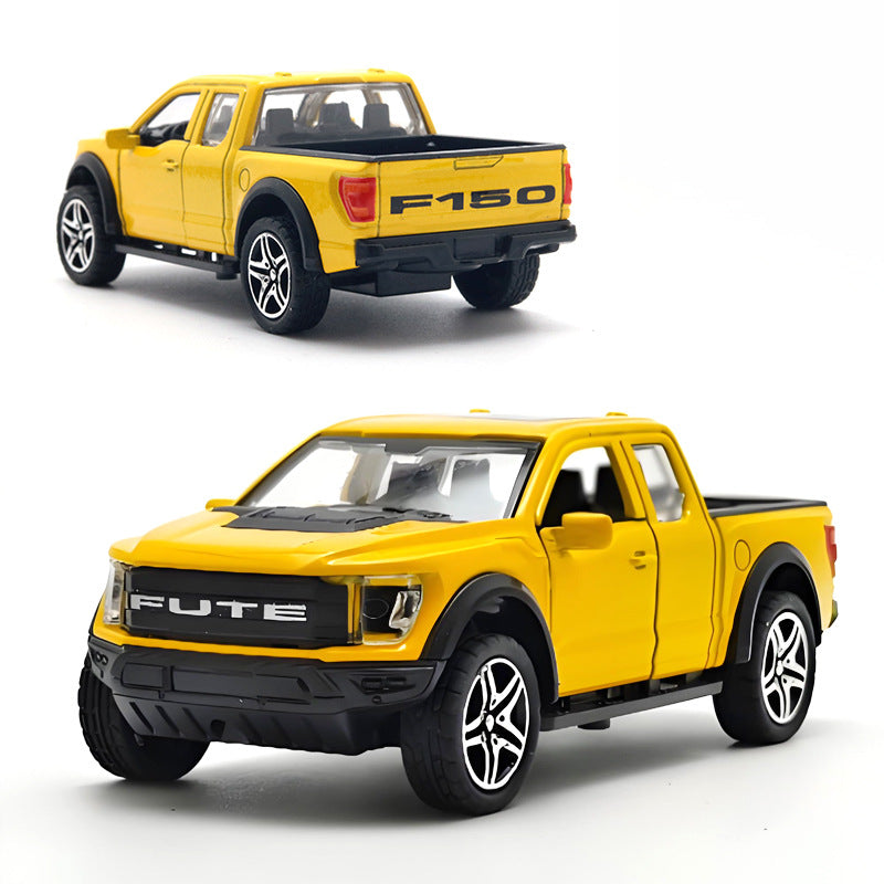 Color Box-Packed Realistic 1:36 Alloy Car Model Pull-Back Open-Door Sports Car Toy Off-Road Vehicle Decoration Children's Gift - image 5