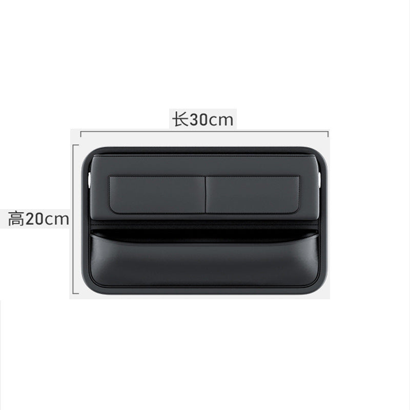 Car Gap Central Control Storage Box with Multiple Card Slots, Main and Passenger Storage Bag, Car Creative Texture Car Bag - image 5