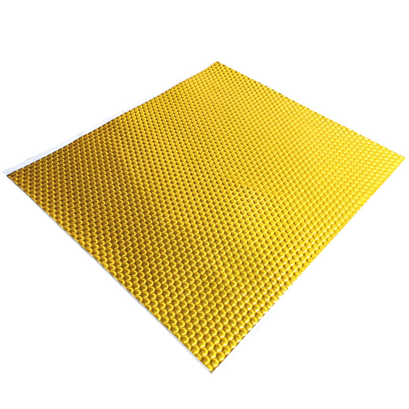 Factory Direct Sales Butyl Rubber Soundproofing and Shock-Absorbing Pipe Damping Sheet Car Anti-Vibration Board Self-Adhesive Soundproofing Pad Soundproofing Cotton - image 5