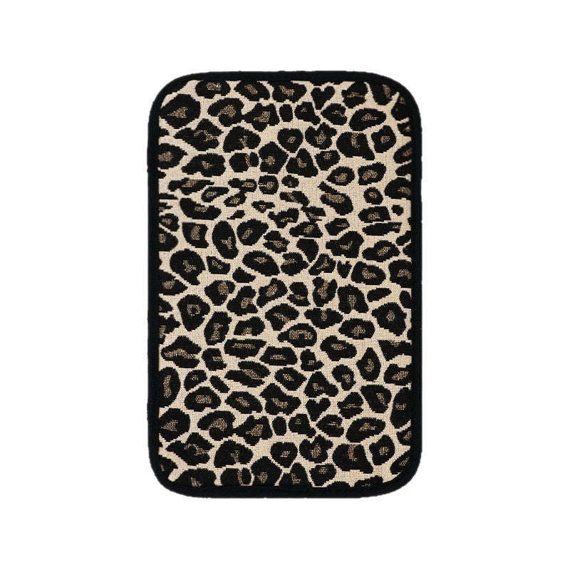 Cross-border car fiber hemp armrest box pad skin-friendly breathable non-slip fashion four seasons general central car armrest pad - image 5