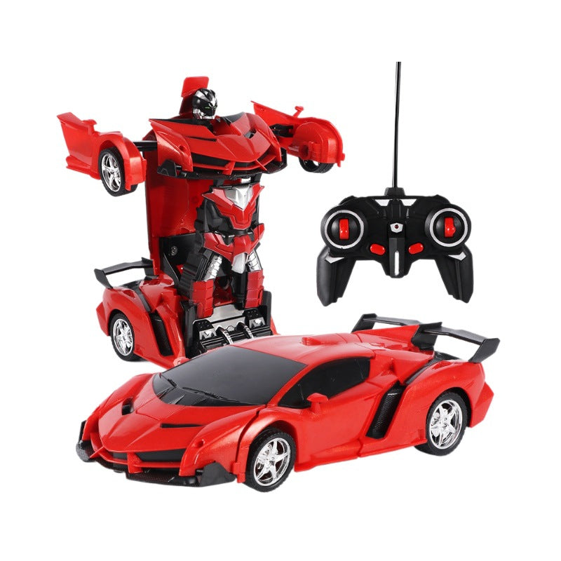 One-click Deformation Car King Kong Racing RC Wireless Remote Control Car Rechargeable Kidsren's Toy Sports Car Model - image 5