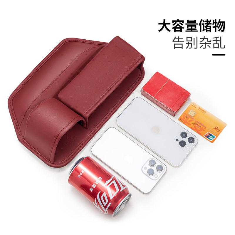 Car seat gap storage box water cup holder car main and co-pilot storage box multi-function storage box storage bag - image 5
