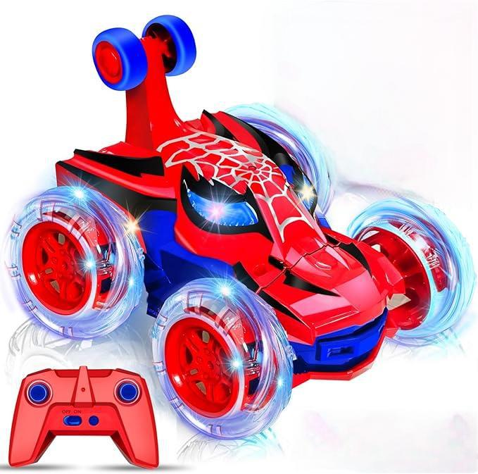 Cross-border spider remote control car children's remote control car rollover stunt car 360 degree dump car electric toy boy - image 5