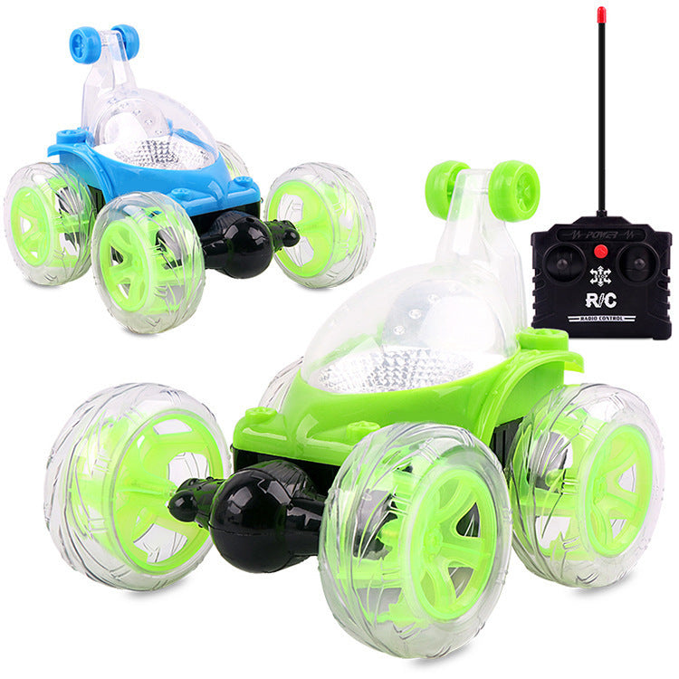 Remote Control Car Dump Truck Stunt Rolling Off-Road Vehicle Car Children Boy Toy Racing Car Rechargeable Light Music - image 5