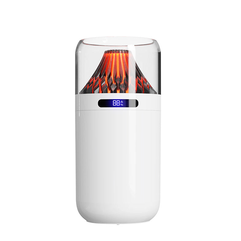 New car colorful volcano humidifier office home small water aromatherapy machine usb charging digital display humidification - image 5