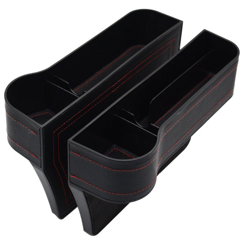 Car Seat Gap Storage Box Multifunctional Armrest Box Gap Filler Storage Bag Car Storage Box Pressure-Resistant Leather - image 5