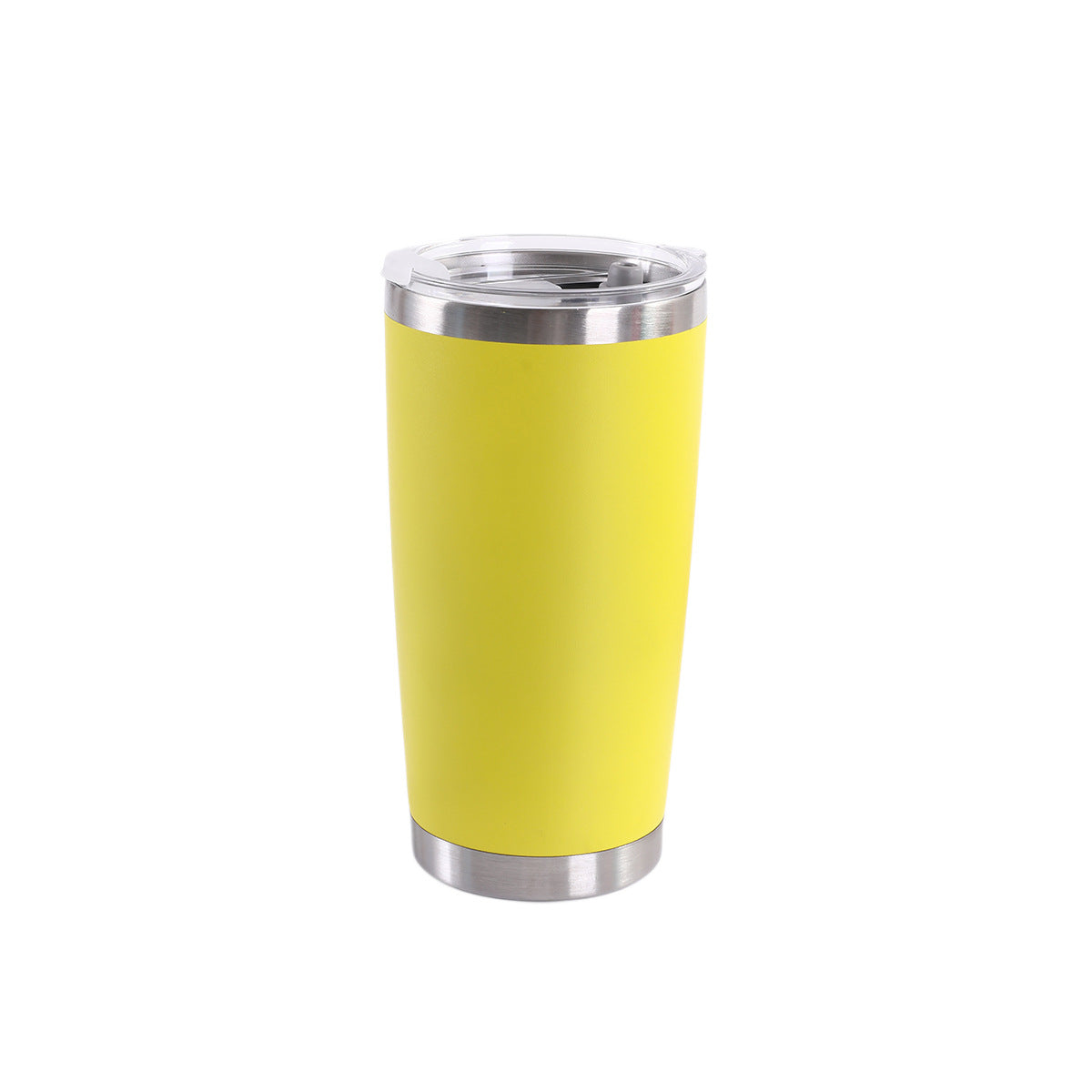 Cross-Border 20oz Spray Plastic Car Cup 304 Stainless Steel Double-Layer Insulated Cup Large Capacity Vacuum Portable Ice Cup - image 5