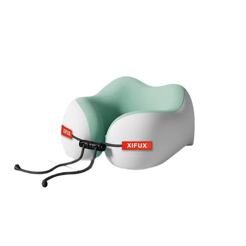 Memory Foam U-Shaped Pillow Travel Portable Airplane Neck Support Pillow Car Neck Cervical Spine U-Shaped Pillow High-Speed Rail Sleeping Artifact - image 5