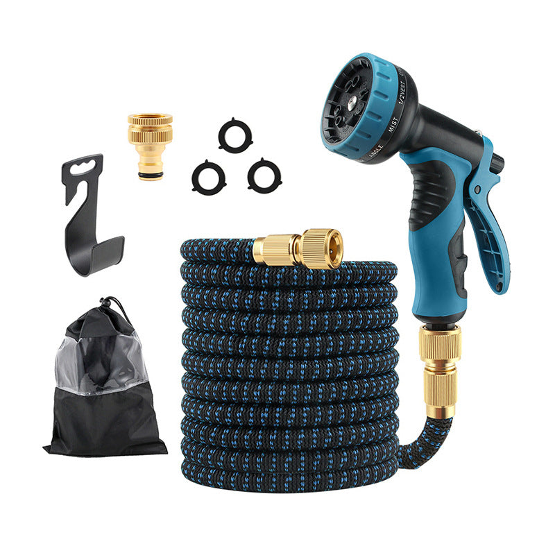 Midsummer Garden Household Telescopic Water Pipe High-Pressure Car Washing and Floor Washing Agricultural Garden Sprinkler Garden Watering Flower Watering Water Gun - image 5