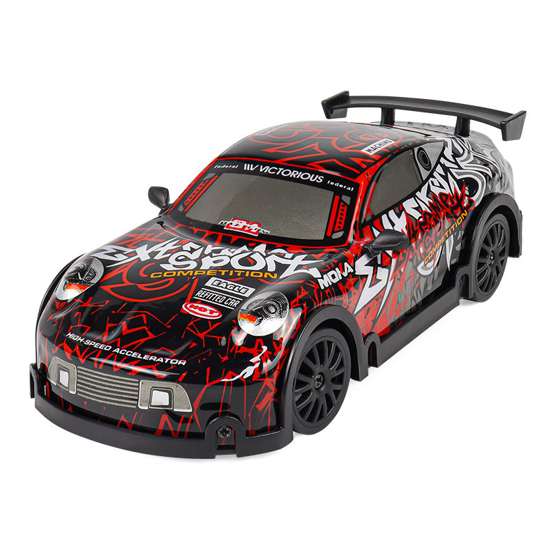 Cross-Border 1:32 Mini Light Four-Wheel Drive Drift Remote Control Car Scale Throttle Remote Control Camera Racing Model - image 5