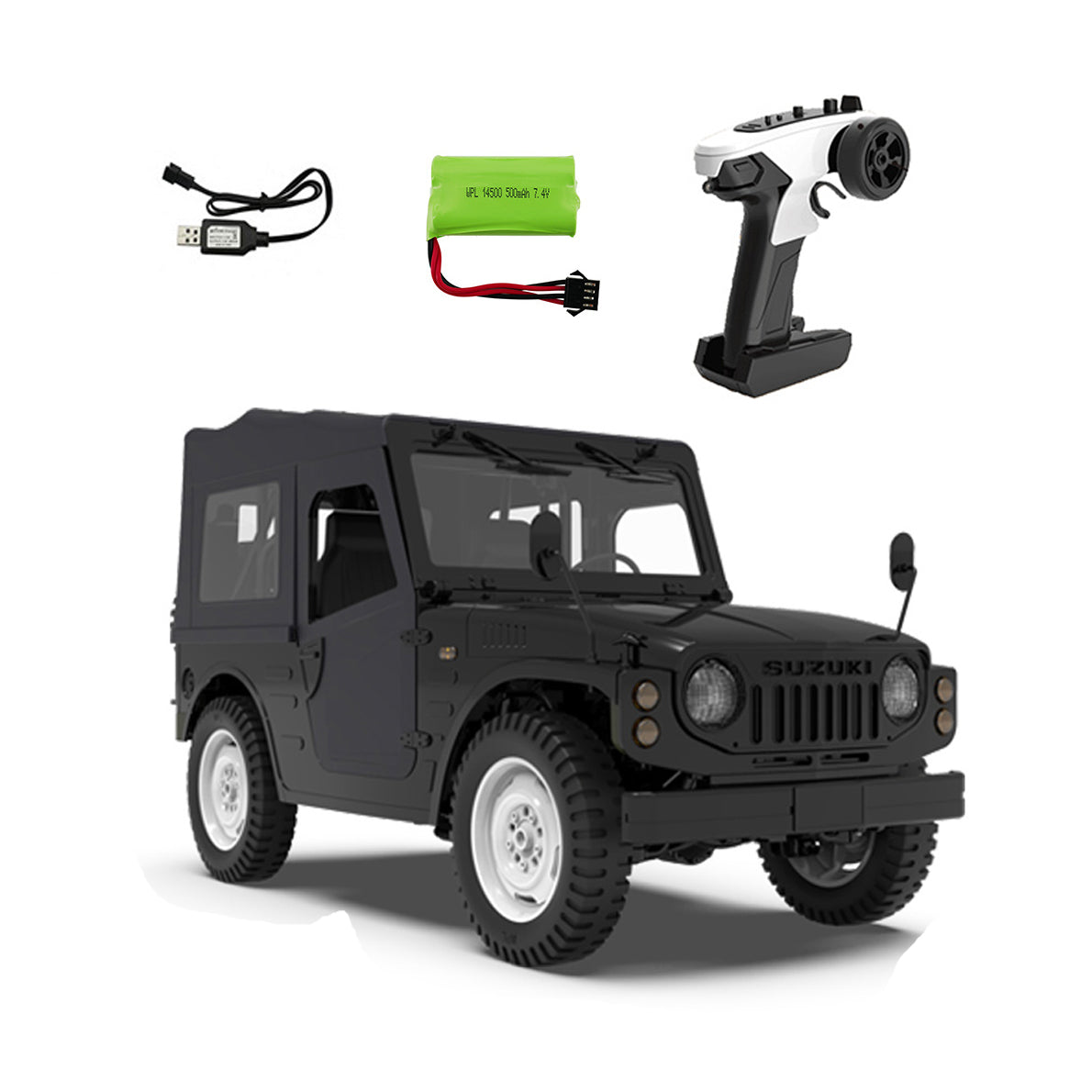 WPL C84 1/10 Scale Suzuki Jimny SJ10 RC Crawler – RTR 4x4 Off-Road Truck