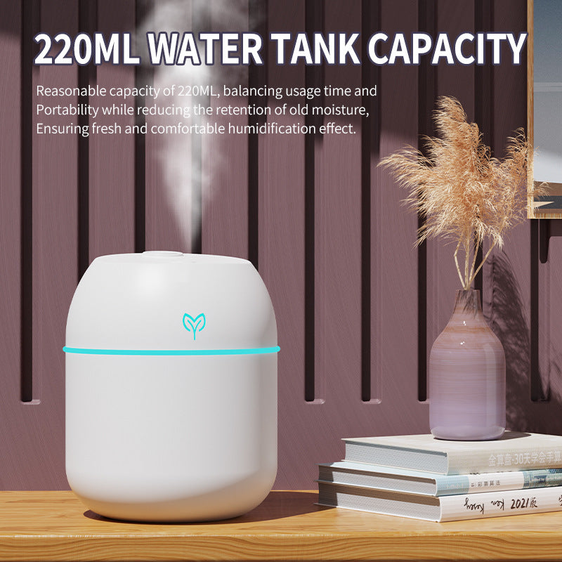 Mini Car Egg Humidifier USB Color Light Home Desktop Air Silent Small Aromatherapy Machine Wholesale D-01 - image 2