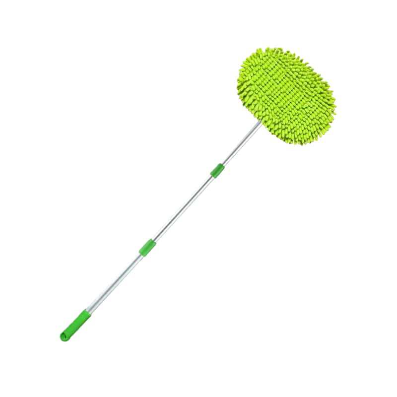 Car Wash Mop Special Car Brush Soft Bristles Do Not Hurt the Car Car Wiping Artifact Long Handle Tool Three-Section Telescopic Model - image 5