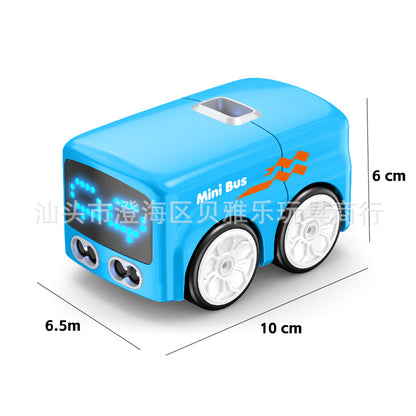 Cross-Border Smart Remote Control Sensor Car Mini Desktop Gesture-Following Mini Bus Sensor Obstacle Avoidance Children's Toy Car - image 5