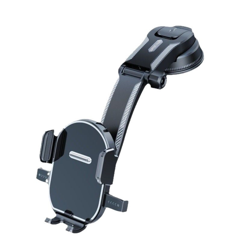 Waterfall Car-Mounted Adhesive Automatic Locking Suction Cup Phone Holder with Rotating Adjustment for Windshield Navigation - image 5