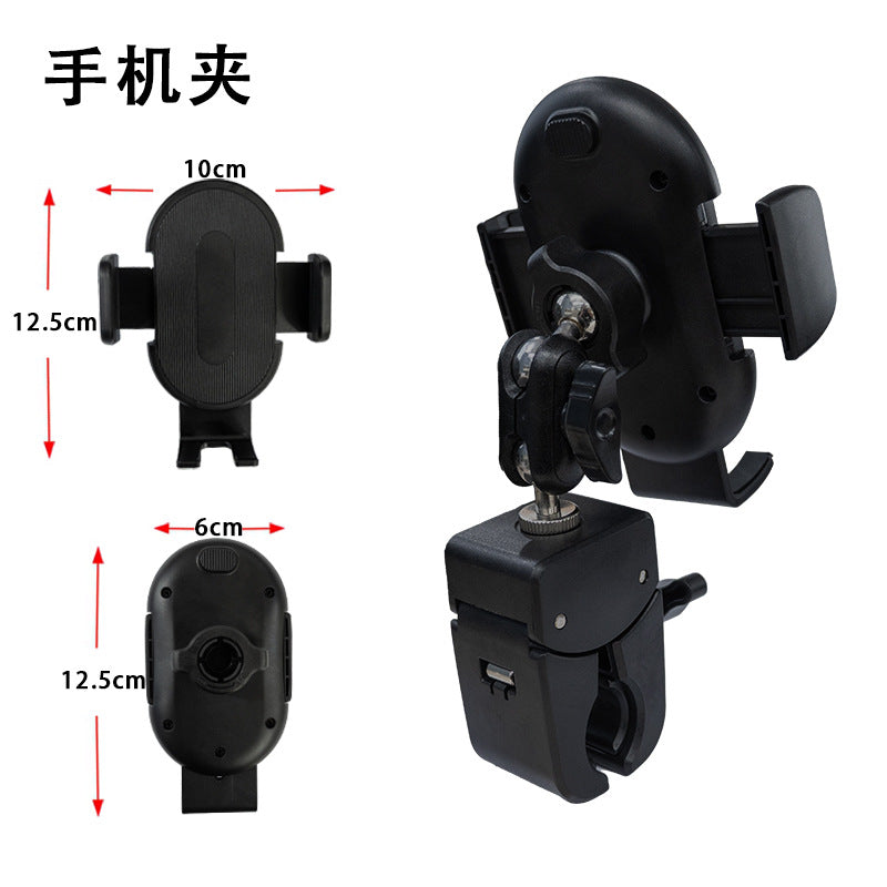 Crab Claw Clamp, Tripod Phone Holder, Additional Clamp, Bicycle Clamp, Electric Vehicle Mount Clamp, Pea Clamp, Heavy-Duty Clamp - image 3