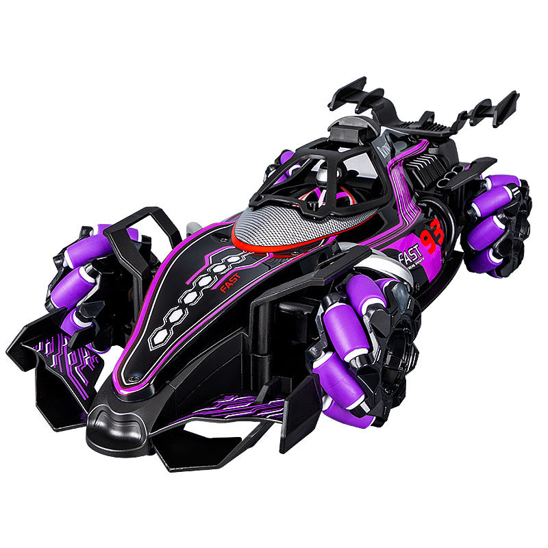 Children's Oversized F Formula Gesture-Sensing Remote Control Car with Spray Stunt Drifting Racing Four-Wheel Drive Toy for Boys - image 5