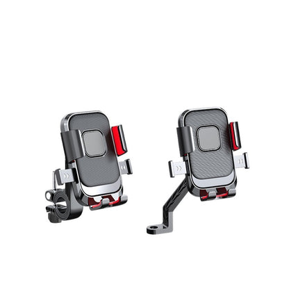 Electric Vehicle Phone Holder, Electric Scooter, Motorcycle, Mountain Bike Navigation, Shockproof Delivery Rider Fixed Mount - image 5