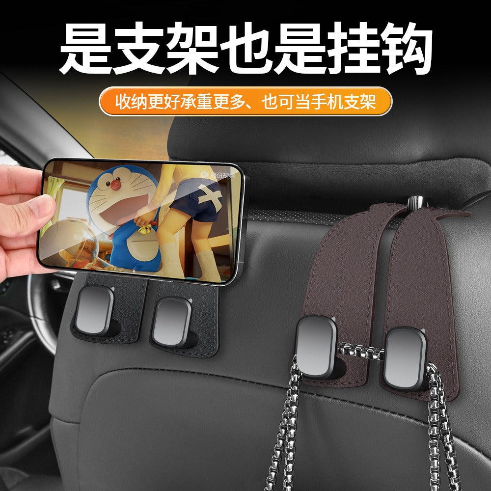 Car Multifunctional Hook, Seat Back Double Hook, Car Storage Hook, Car Double-Sided Hook, Car Holder - image 4