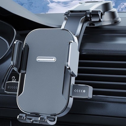 2025 New Model Car Phone Holder Dashboard Navigation Bracket Automatic Locking Suction Cup Holder Wholesale in Stock - image 1