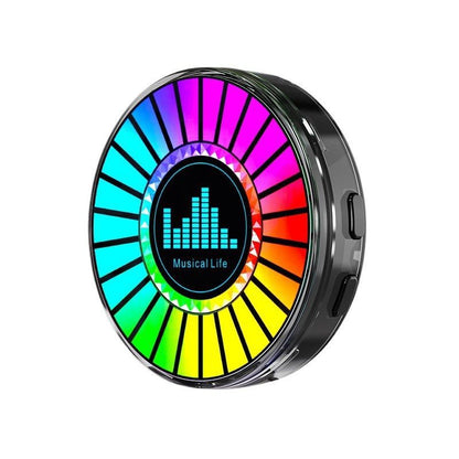 [Colorful Lighting Effects] Rgb Sound-Controlled Music Rhythm Light Desktop Aromatherapy Sound-Sensing Rhythm Car Atmosphere Light L030 - image 5