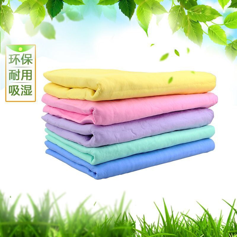 Pva Imitation Deerskin Quick-Drying, Water-Absorbing, Non-Marking Household Large-Sized Car Cleaning Cloth, Deerskin Towel for Wiping Glass and Washing Cars - image 4