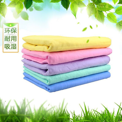 Pva Imitation Deerskin Quick-Drying, Water-Absorbing, Non-Marking Household Large-Sized Car Cleaning Cloth, Deerskin Towel for Wiping Glass and Washing Cars - image 4