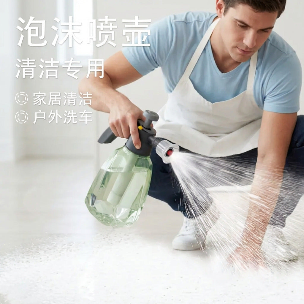 Pressure Spray Bottle for Car Washing, Gardening, and Watering; Foam Sprayer; Pressure Watering Can; Spray Can; Foam Spray Bottle - image 2
